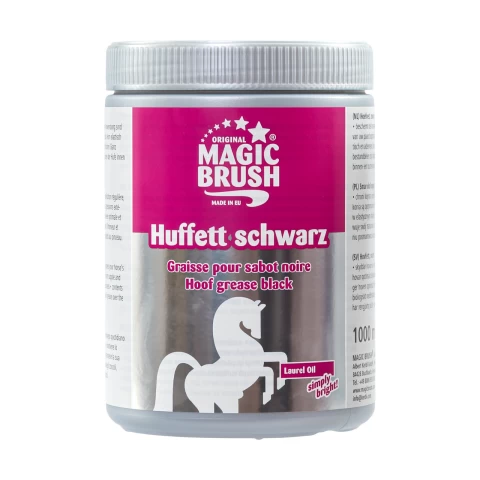 Grasso per zoccoli, MagicBrush, nero, 1000 ml