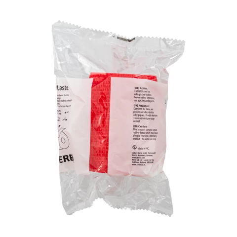 Benda per zoccoli, Vetlastic, rosso, 450 × 7,5 cm