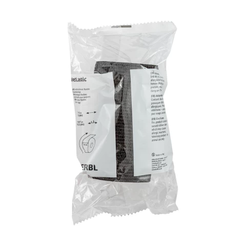 Benda per zoccoli, Vetlastic, nera, 450 × 10 cm