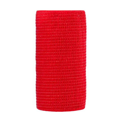 Benda per zoccoli, Equilastic, rosso, 450 × 10 cm