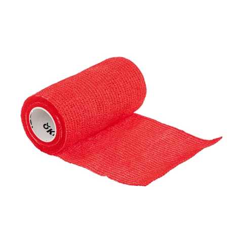 Benda per zoccoli, Equilastic, rosso, 450 × 10 cm