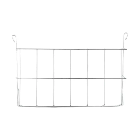 Mangiatoia metallica per conigli, 30 × 10 × 15 cm