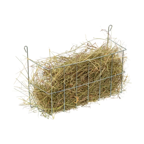 Mangiatoia metallica per conigli, 30 × 10 × 15 cm