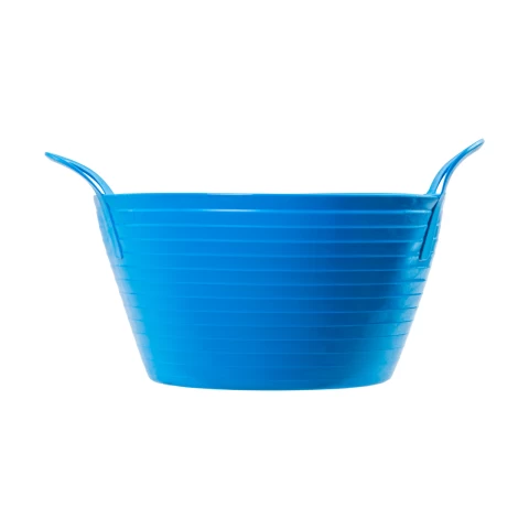 Secchio flessibile, in plastica, Flexbag, blu, 12 litri