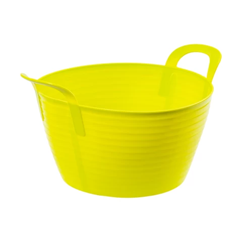 Secchio flessibile, in plastica, Flexbag, verde, 12 litri