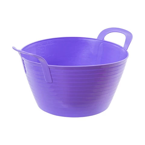 Secchio flessibile, in plastica, Flexbag, viola, 12 litri