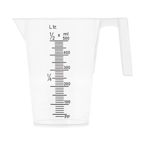 Caraffa, in plastica, 0,5 litri