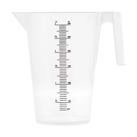 Caraffa, in plastica, 3 litri