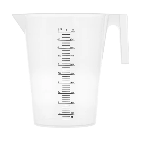 Caraffa, in plastica, 5 litri
