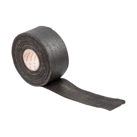 Fascia per zoccoli, nera, Certoplast, 45 mm × 25 m