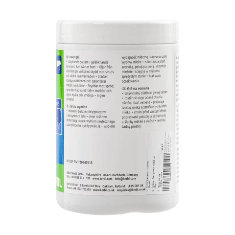 Gel per mammelle, verde, 1000 ml