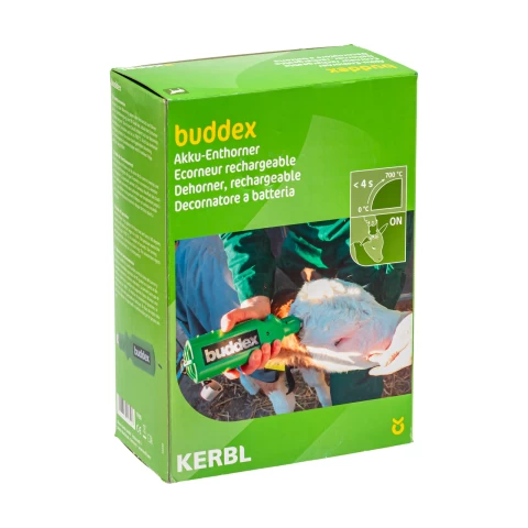 Decornatore per vitelli, a batteria, Buddex