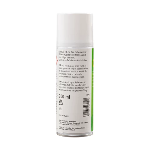 Cartuccia di gas, 200 ml