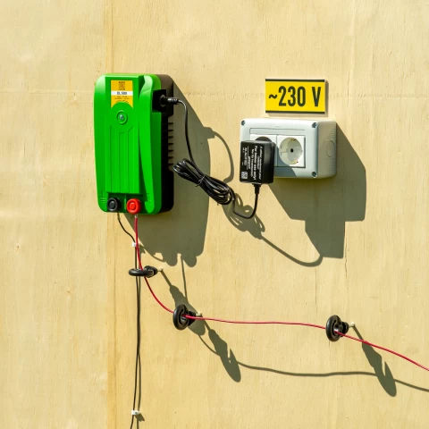 Elettrificatore DL 500 con adattatore di rete, 0,5 Joule