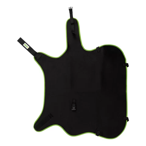 Coperta premium per vitello, termoisolante, impermeabile, nera, 80 × 70 cm
