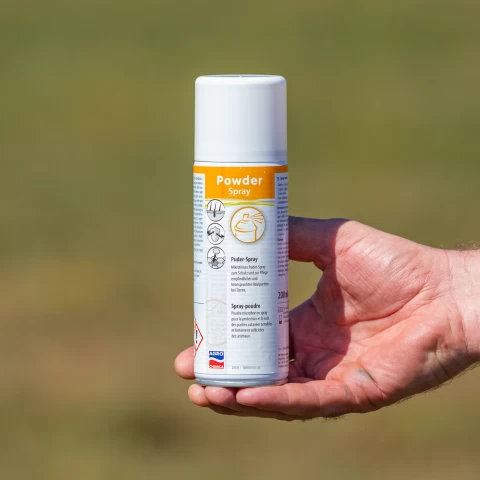 Spray Powder - protezione e cura della pelle sensibile degli animali, 200 ml