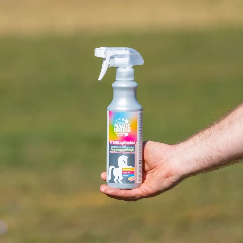 Spray per la cura della criniera, profumo FruitExplosion, MagicBrush, 500 ml