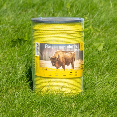 Corda recinto elettrico intrecciato - 400 m - 400 kg - 0,65 Ω/m