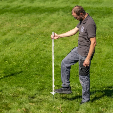 Palo in plastica, 125 cm