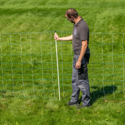 Rete per recinto elettrico, OviNet Maxi, 50 m × 122 cm