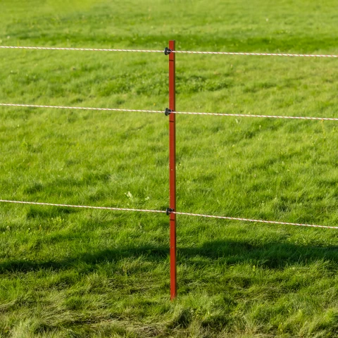 Palo in acciaio quadrato 25 × 25 mm, 165 cm