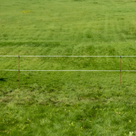 Palo in acciaio per recinto elettrico, Ø8 mm × 107 cm, 30 pz