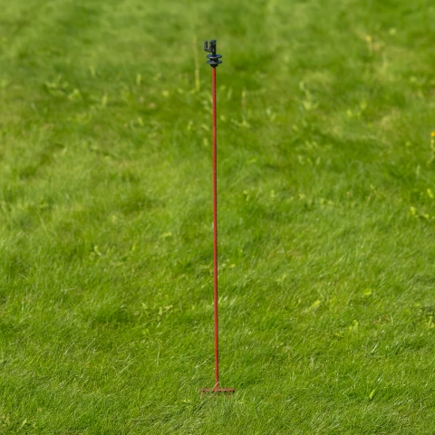 Palo in acciaio per recinto elettrico, Ø8 mm × 107 cm, 30 pz