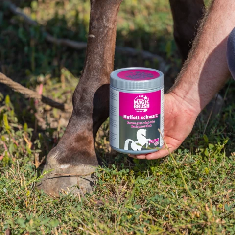 Grasso per zoccoli, MagicBrush, nero, 1000 ml