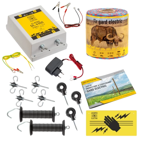 Kit di base recinto elettrico 250 m, 4,1 Joule, 230 V, per animali domestici :: 250 m
