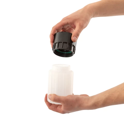 Serbatoio dell'olio per le mungitrici