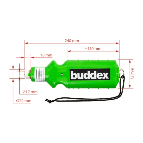Decornatore per vitelli, a batteria, Buddex