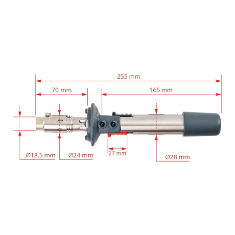 Decornatore a gas Portasol 3, con punta da Ø18,5 mm
