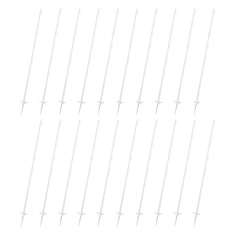 Palo in plastica, 156 cm, 20 pezzi