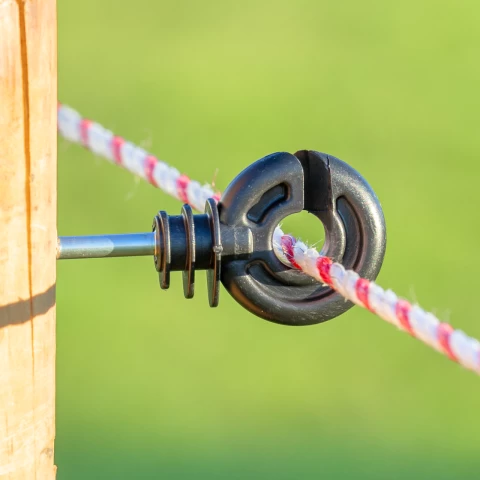 Isolatore anulare, con vite da legno, 1 pz.