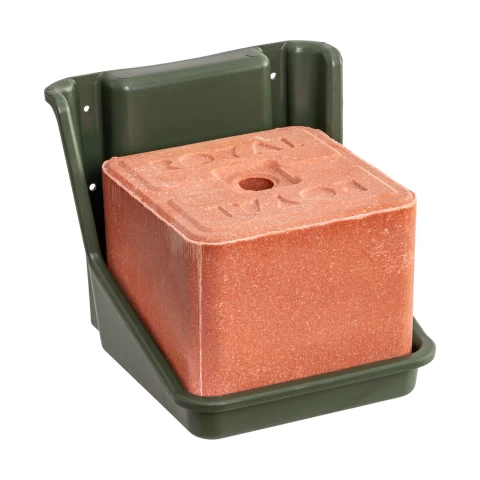 Porta sale, verde scuro